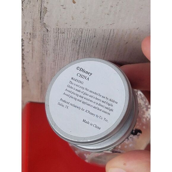 Mickey Mouse mini snow globe 75 years of fun xmas figure - Picture 5 of 6